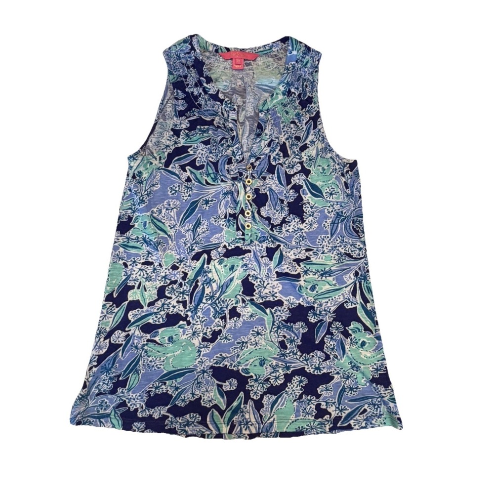 Lilly Pulitzer Women's XS‎ Koalafications Print Tank Top